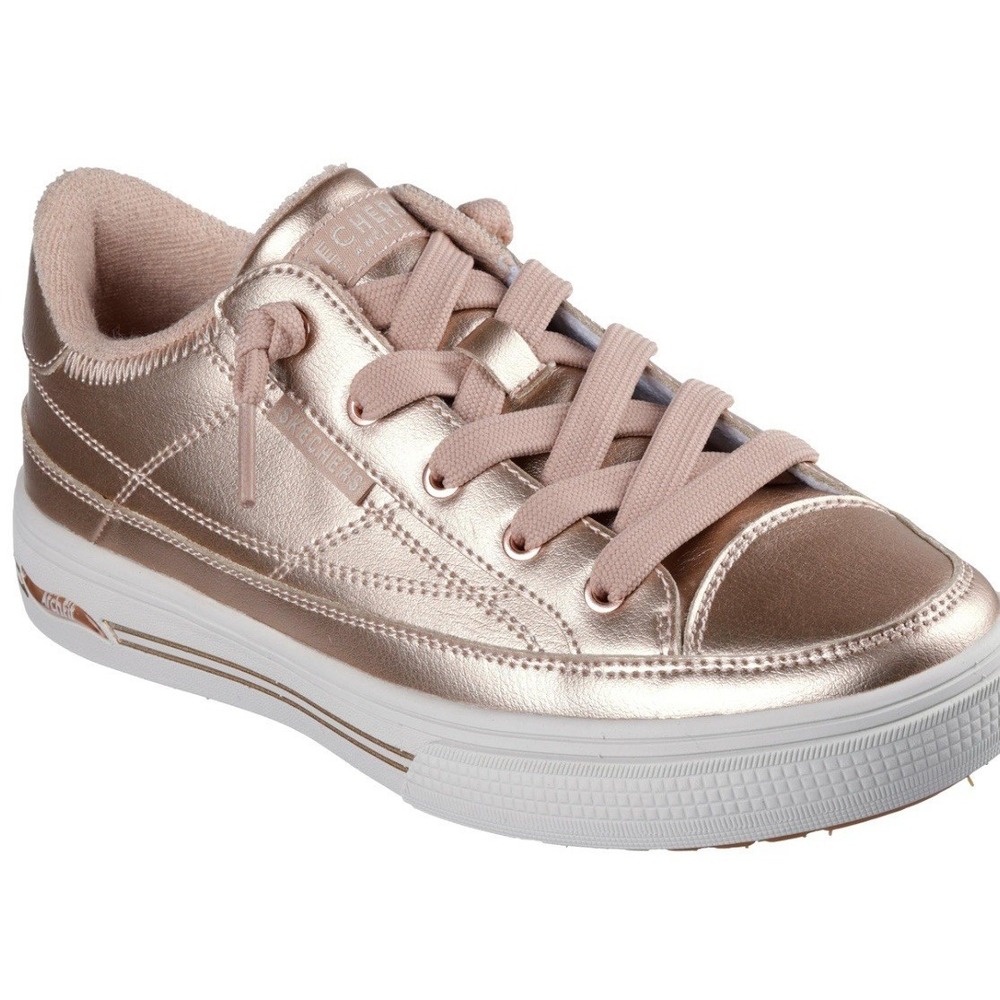 Skechers‎ Street Womens Arch FIT Arcade-Glistening GAL RSGD 5 M US New with Box